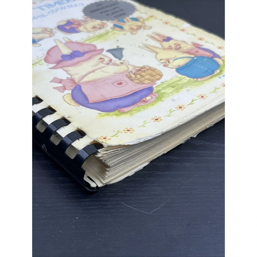 Happy Times with Home Cooking‎ Community Cookbook Spiral Bound Vintage Recipes